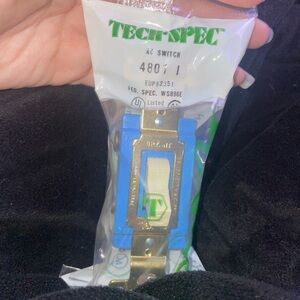 Blue and Gold AC Switch